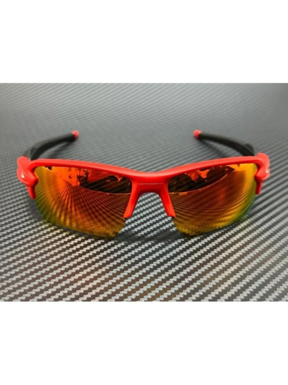 New Oakley Men Matte Redline Sunglasses 59-12-133